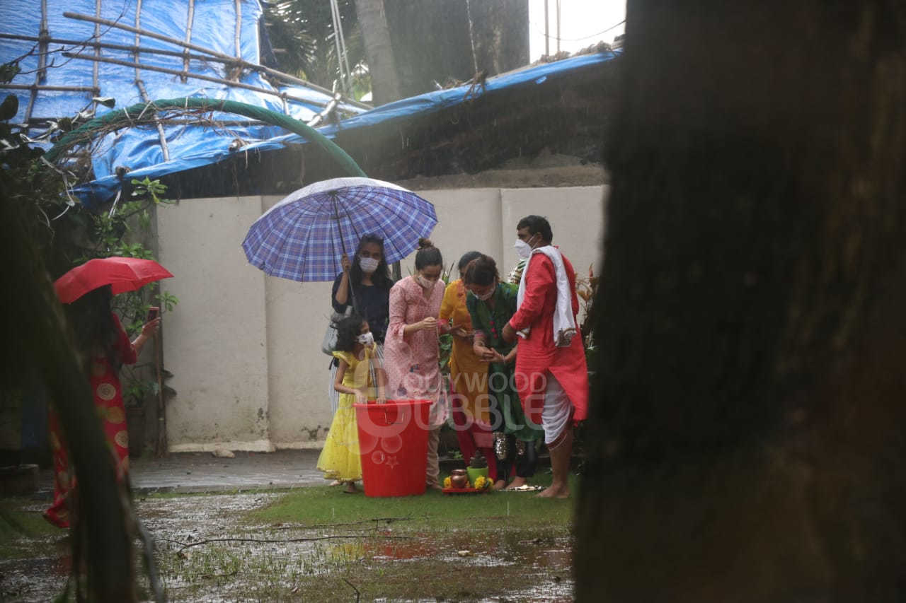 Shraddha Kapoor ganpati visarjan 2020