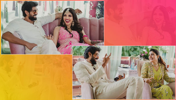 rana daggubati Miheeka Bajaj mehendi