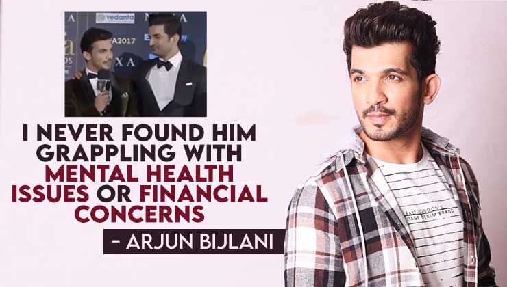 Arjun Bijlani Sushant Singh Rajput