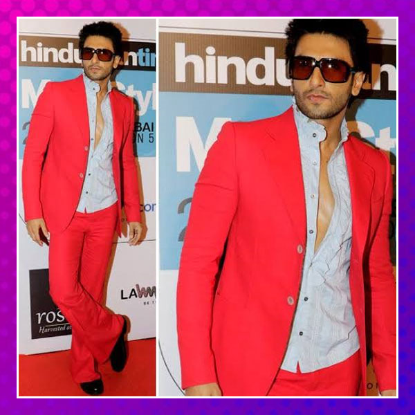 These Crazy Outfits That Only Ranveer Singh Can Pull Off Make Us Go, Mast  Shades Unnai Ra Neelo - Chai Bisket