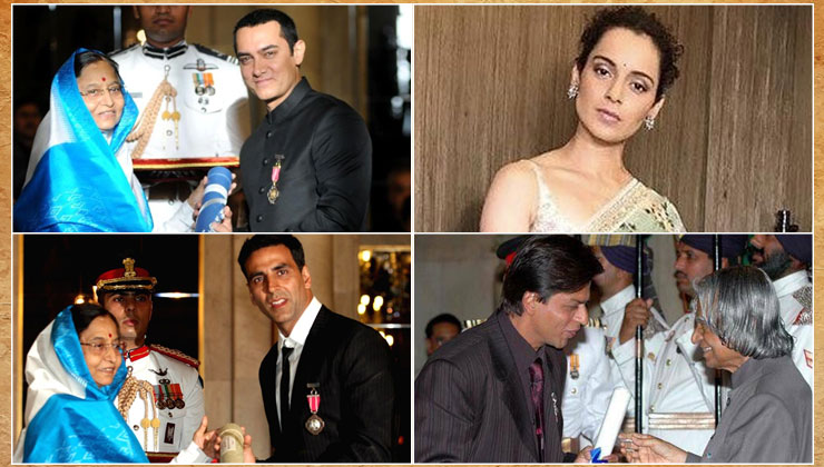 Bollywood Padma Shri