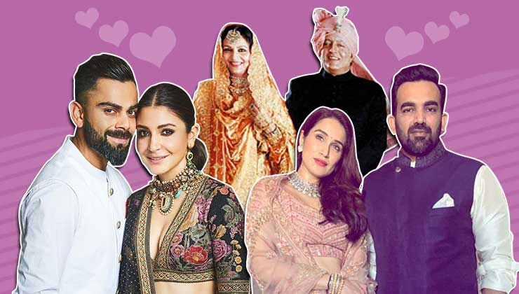 Bollywood stars Cricketers marriage
