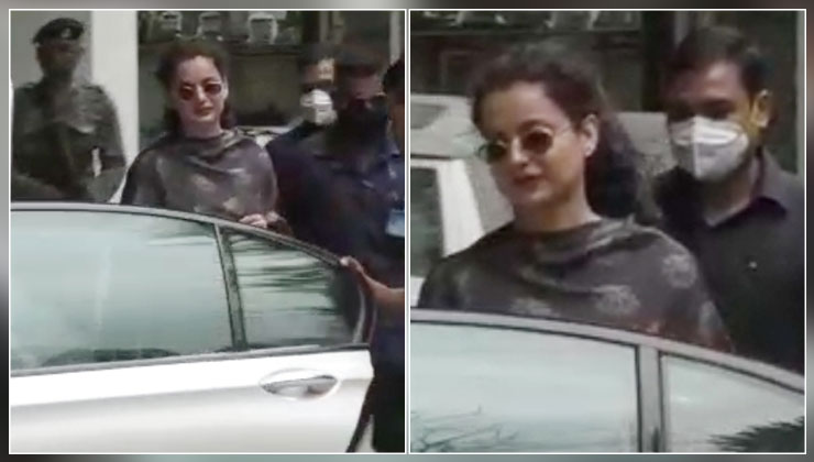Kangana Ranaut leaves Mumbai