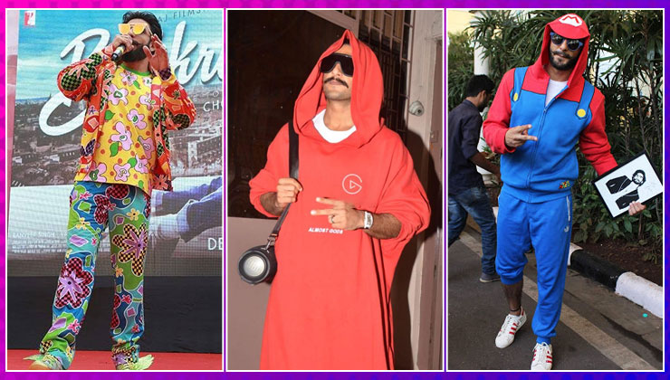 Ranveer Singh's top 10 quirky costumes