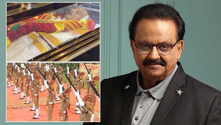 SP Balasubrahmanyam Funeral last rites