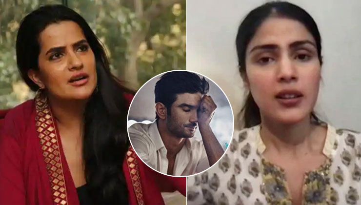 Sona Mohapatra, Sushant Singh Rajput, Rhea Chakraborty