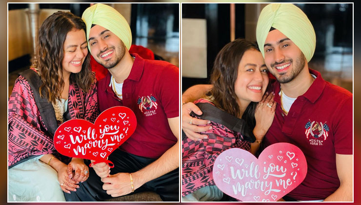 Neha Kakkar and Rohanpreet Singh