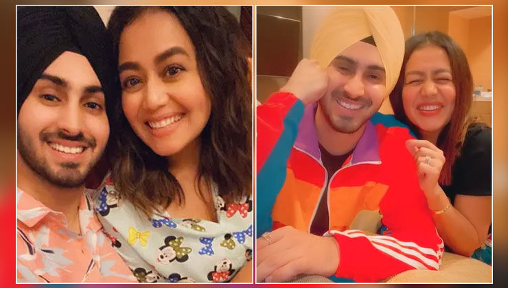 Neha Kakkar and Rohanpreet Singh's unseen picture goes viral; Is it from their Roka ceremony?