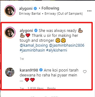 Did Karan Patel Just Confirm Aly Goni And Jasmin Bhasin S Relationship Bollywood Bubble
