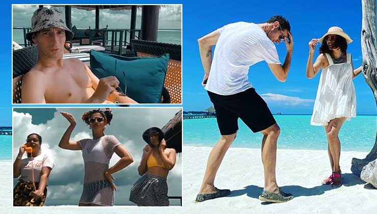Taapsee Pannu And Bf Mathias Boe S Dance On Biggini Shoot Song Breaks The Internet Watch Video Bollywood Bubble