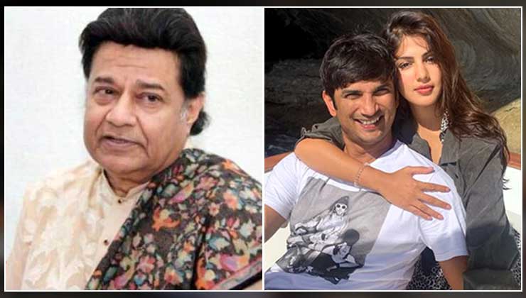 Anup Jalota, Sushant Singh Rajput , Rhea Chakraborty