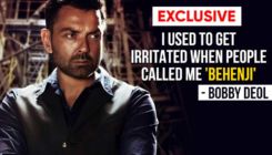 Bobby Deol: I used to get irritated when people used to call me 'behenji'