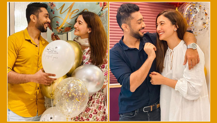 Zaid Darbar and Gauahar Khan