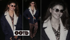 Urvashi Rautela's comfy yet fashionable leopard-print outfit is your ultimate winter look inspiration - view pics