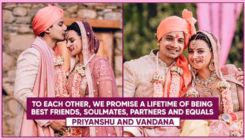 Newlyweds Priyanshu Painyuli & Vandana Joshi finally open up on their mountain wedding