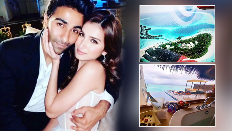 Tara Sutaria Aadar Jain Maldives