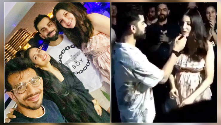 Anushka Sharma Virat Kohli birthday bash