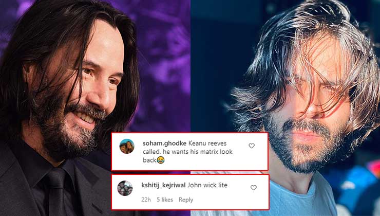 Kartik Aaryan, Keanu Reeves