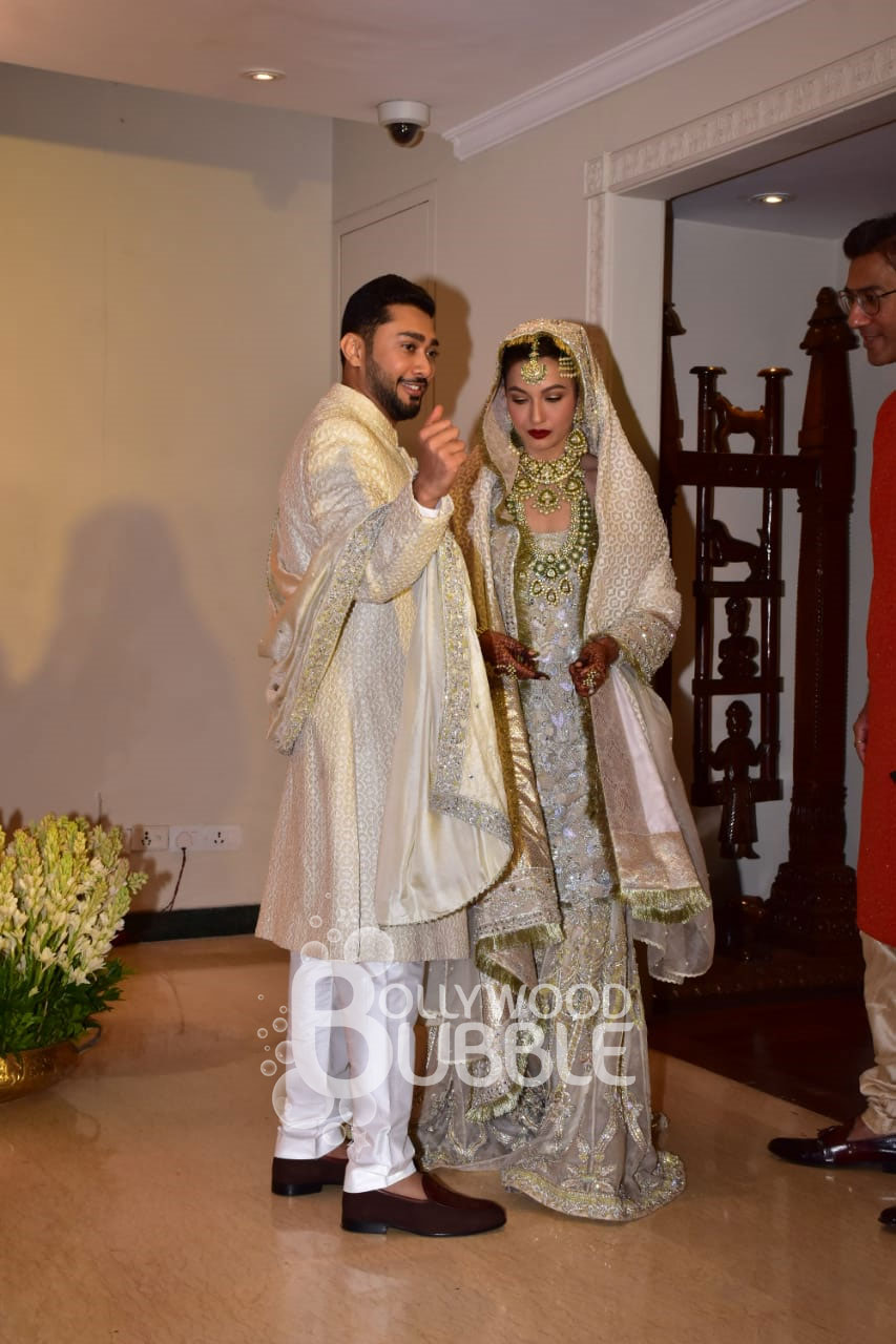 Gauahar-Zaid wedding pics