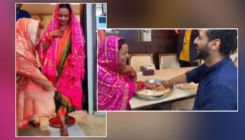 Videos of newlyweds Punit Pathak & Nidhi Moony Singh's post-wedding rituals are unmissable