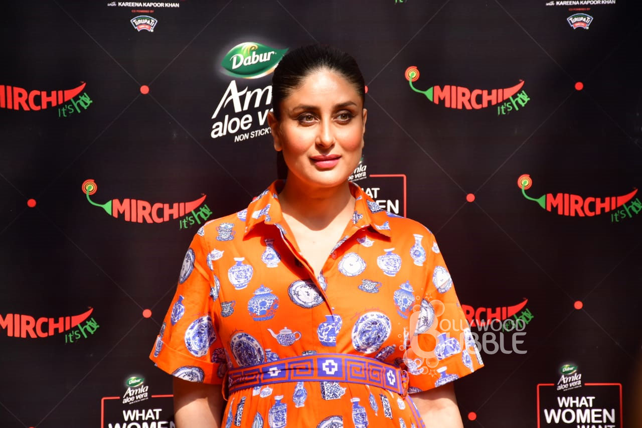 Kareena Kapoor orange dress OOTD
