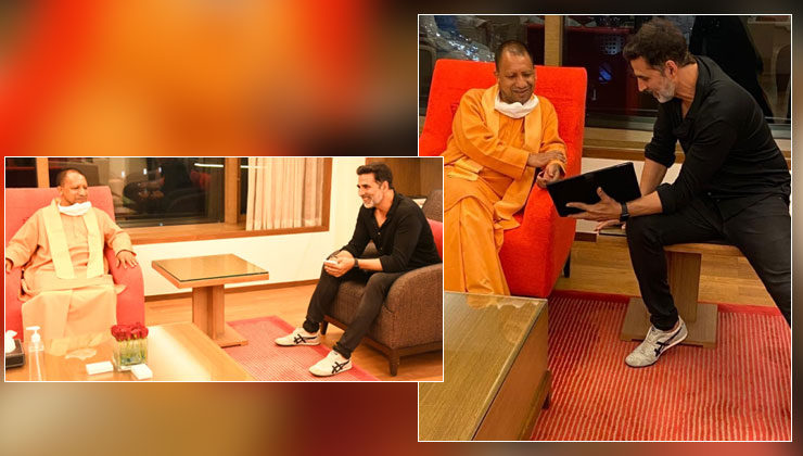 Akshay Kumar met Uttar Pradesh's Chief Minister Yogi Adityanath