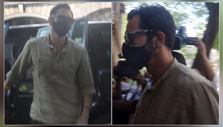 Arjun Rampal arrives at NCB office