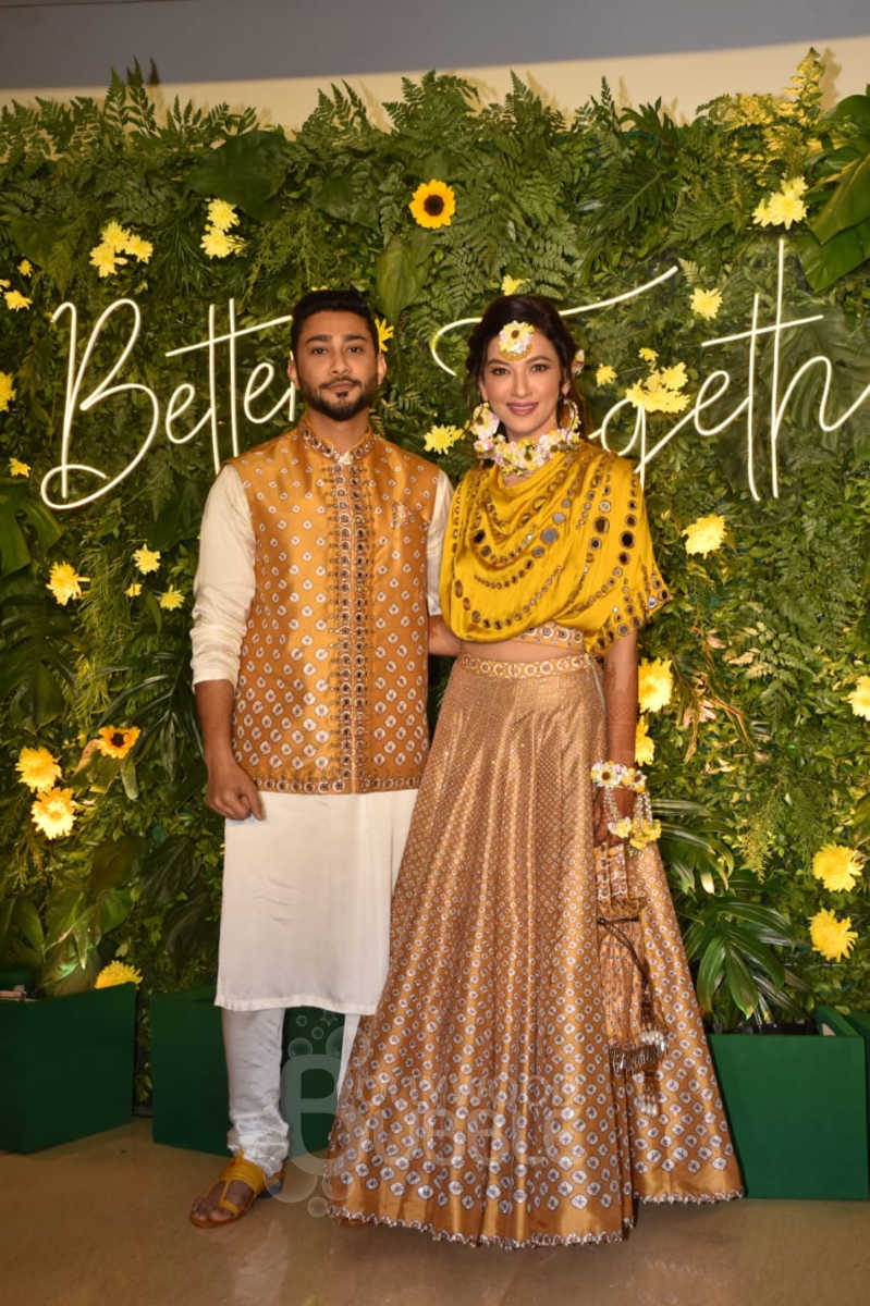 zaid darbar gauhar khan mehendi