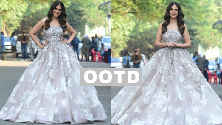 Genelia D'Souza gown OOTD