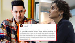 Gippy Grewal is disappointed with Bollywood for not standing up for farmers; Taapsee Pannu disagrees