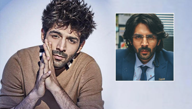 Kartik Aaryan Dhamaka look