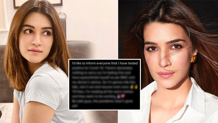 Kriti Sanon tests positive for Covid-19