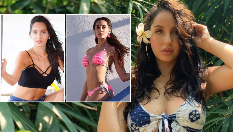 Nora Fatehi bikini pics