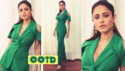 Nushrratt Bharuccha blesses the fashion environment as she goes eco-friendly in a green suit - view pics