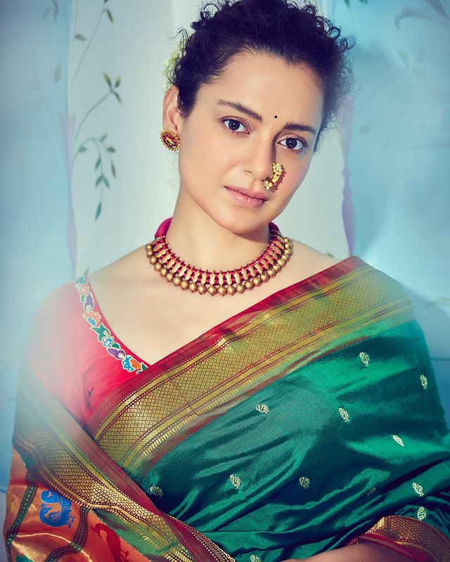 Kangana Ranaut saree