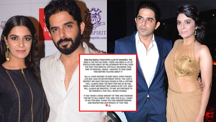 Pooja Gor announces split from boyfriend Raj Singh Arora