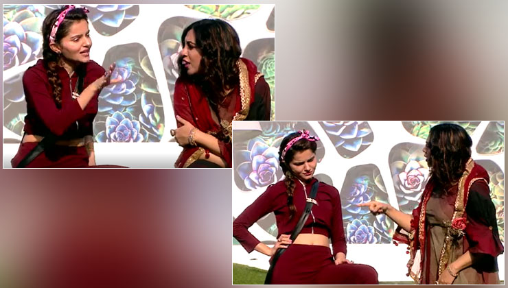 Arshi Khan Rubina Dilaik spat bigg boss 14