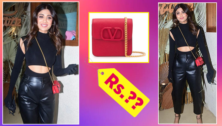 The price of Shilpa Shetty's Valentino Garavani red sling bag will blow  your mind