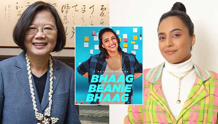 Swara Bhasker Taiwanese President Tsai Ing-Wen Bhaag Beanie Bhaag