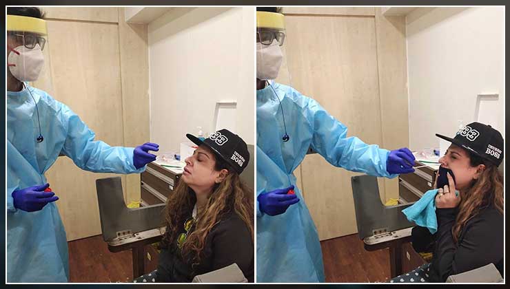 Tannaz Irani Covid-19 positive