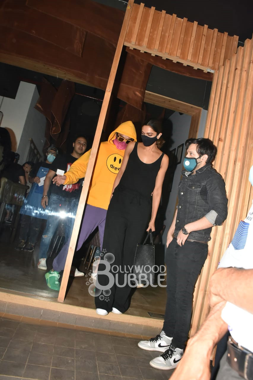 Deepika Ranveer spotted