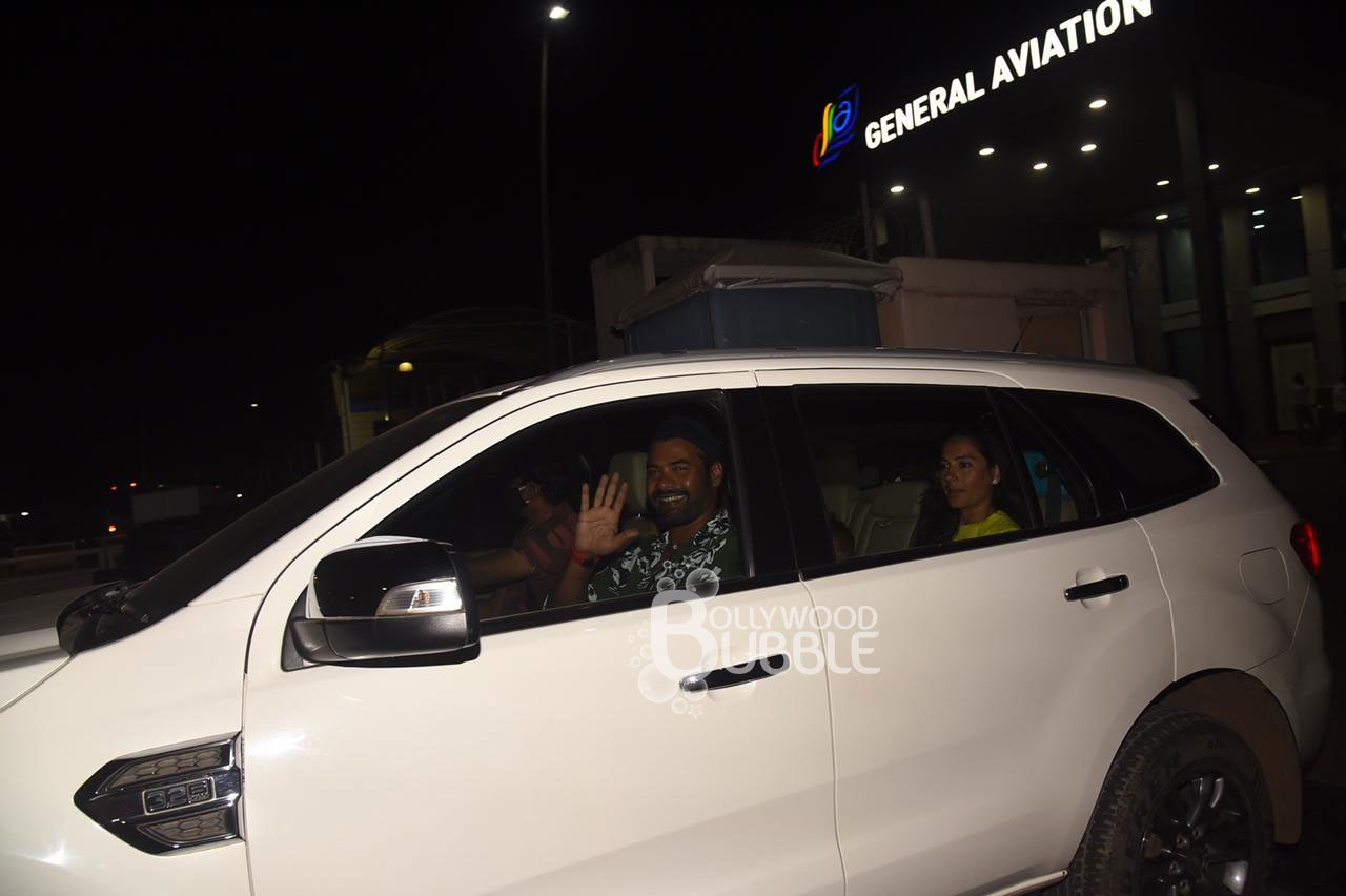 Shabir Ahluwalia and Kanchi Kaul spotted