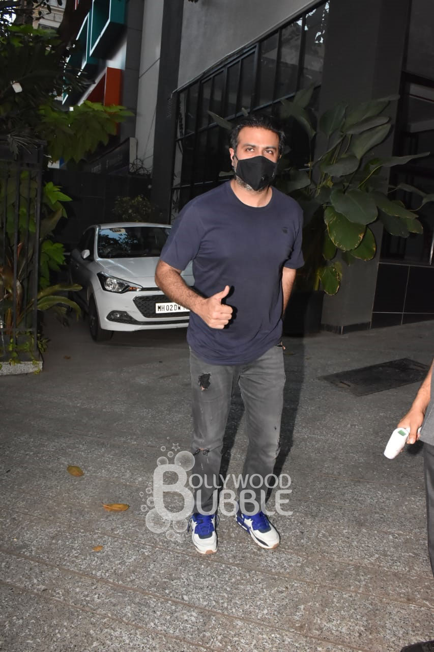 Harman Baweja at Maddock Office