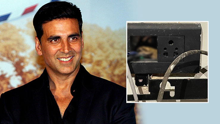 Akshay Kumar frog electrical socket