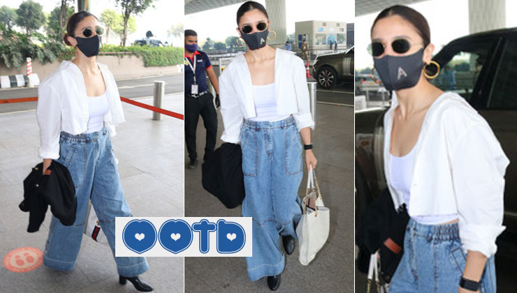 Alia Bhatt, Alia Bhatt airport look