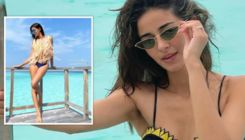 Ananya Panday misses her vacation time in the Maldives; shares a smoking hot throwback pic in a two-piece!