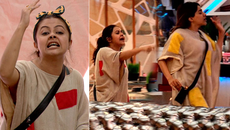 Devoleena Bhattacharjee & Nikki Tamboli clash bigg boss 14