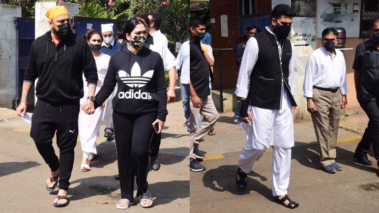 Bunty Walia's Father's Funera