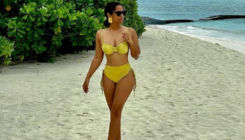 Masaba flaunts her smoking hot bod in a yellow bikini