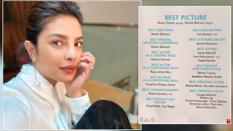 Priyanka Chopra, The White Tiger